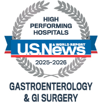 3538950 OHDHI Gastroenterology and GI Surgery 2025-26 US News Badges 200x200 Final