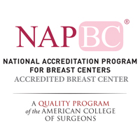 NAPBC National Accreditation Program for Breast Centers Accredited Breast Center A Quality Program of the American College of Surgeons